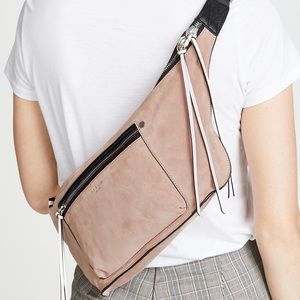 rag & bone large Elliot fanny pack in nude